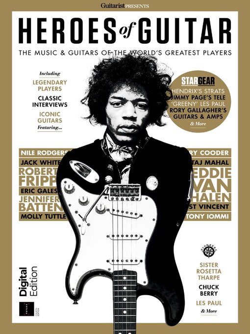 Cover image for Guitarist Presents: Heroes of Guitar